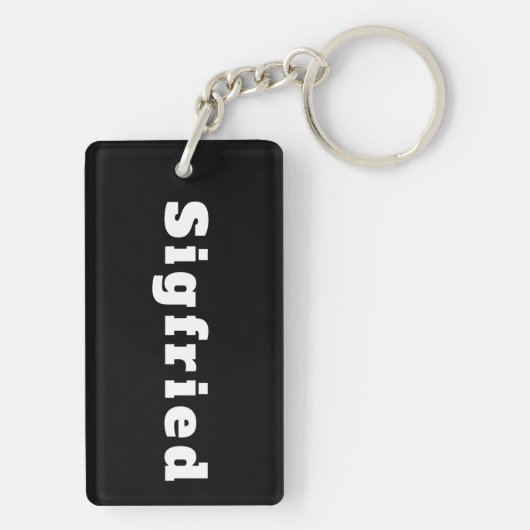 Sigfried Sleutelhanger (achterkant)