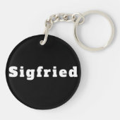 Sigfried Sleutelhanger (Achterkant)