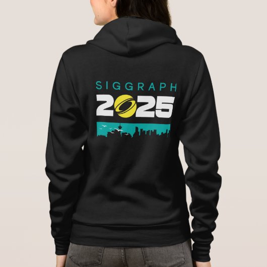 SIGGRAPH 2025 Vrouwen Sweatshirt (Achterkant)