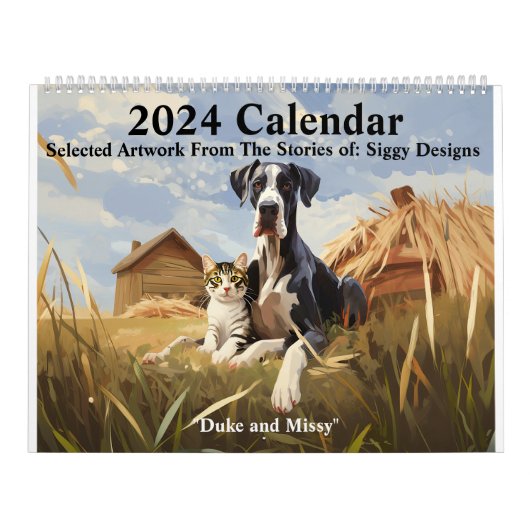"Siggy Design Kalender 2024" (Hoes)