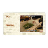 Sigh. Iz bored Etiket (Voorkant)