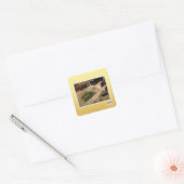 Sigh. Iz bored Vierkante Sticker (Envelop)