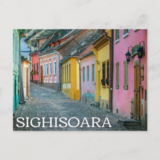Sighisoara, Briefkaart Roemenië (Voorkant)