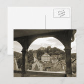 Sighisoara, kijk naar de stad briefkaart (Voorkant / Achterkant)