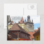Sighisoara Medieval Town Briefkaart (Voorkant / Achterkant)