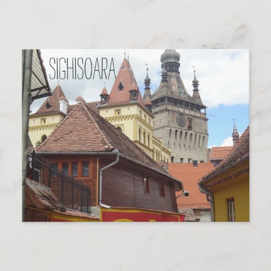 Sighisoara Medieval Town Briefkaart (Voorkant)