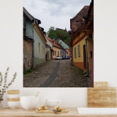 Sighisoara Medieval Town Transsylvania Poster (Keuken)