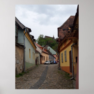 Sighisoara Medieval Town Transsylvania Poster