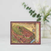 Sighisoara, Pictoriale representatiekaart Briefkaart (Staand voorkant)