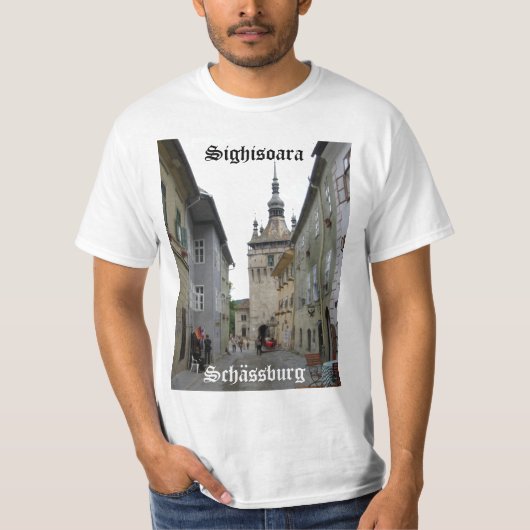 Sighisoara/Schassburg T-Shirt (Voorkant)