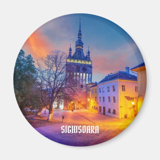 Sighisoara, Transylvania Magneet (Voorkant)