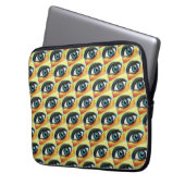 Sight Blue eye Laptop Sleeve (Voorkant Links)