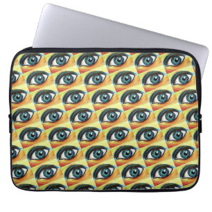 Sight Blue eye Laptop Sleeve