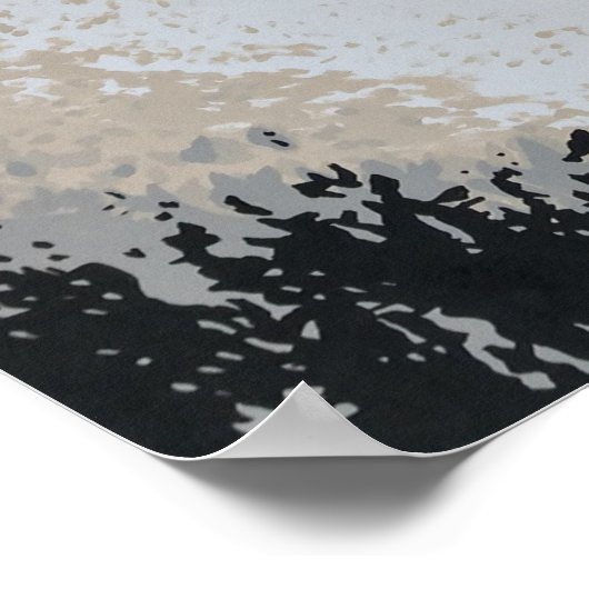 "Sight" druk Poster (Hoek)