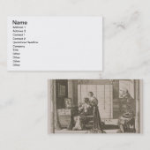 Sight, gegraveerd door de kunstenaar, c.1630-40 (e visitekaartje (Voorkant / Achterkant)