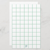 Sight Problems? Groot gebruik... - Monogram banket Briefpapier (Voorkant / Achterkant)