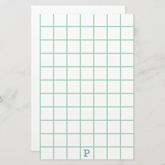 Sight Problems? Groot gebruik... - Monogram banket Briefpapier (Voorkant / Achterkant)