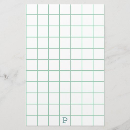 Sight Problems? Groot gebruik... - Monogram banket Briefpapier (Voorkant)