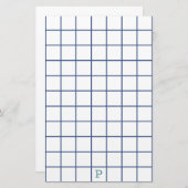 Sight Problems? Grote gekwadrateerde banketbakkeri Briefpapier (Voorkant / Achterkant)