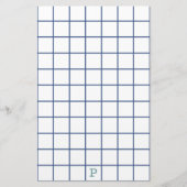 Sight Problems? Grote gekwadrateerde banketbakkeri Briefpapier (Voorkant)