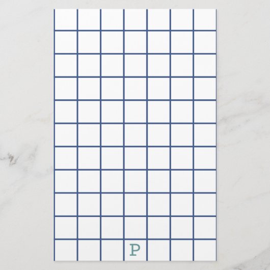 Sight Problems? Grote gekwadrateerde banketbakkeri Briefpapier (Voorkant)