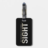 Sight-reeks | "Wij geloven" | Bagagelabel (Achterkant verticaal)