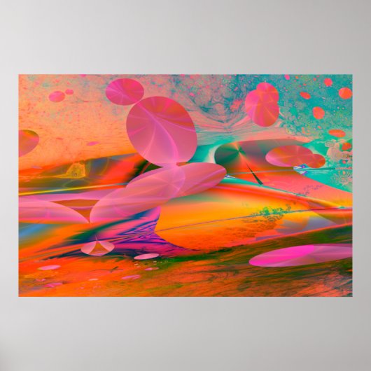 Sight Seing Fractal Poster (Voorkant)