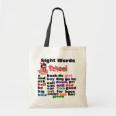 Sight Words Budget Tas (Voorkant)