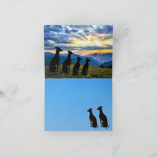 Sighthound Sunset Kaart (Binnen)