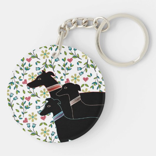 Sighthound Trio 3 Sleutelhanger (Achterkant)