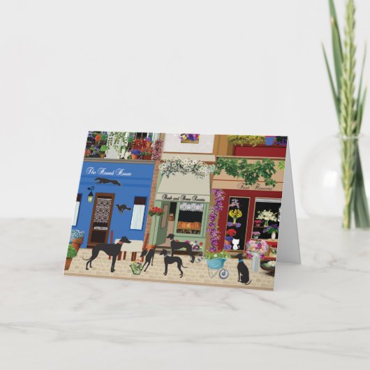 Sighthounds - Hondendag uit Notitiekaartje (Voorkant)