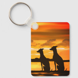 Sighthounds & Sunrise Sleutelhanger