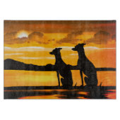 Sighthounds - Zonnestijging Snijplank (Voorkant)