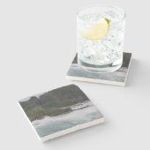 Sightsee op Niagara Herfsten Stenen Onderzetter (Zijkant)