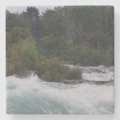 Sightsee op Niagara Herfsten Stenen Onderzetter (Voorkant)