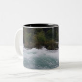 Sightsee op Niagara Herfsten Tweekleurige Koffiemok (Voorkant links)