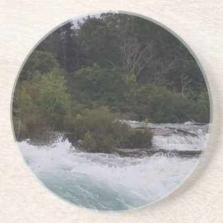 Sightsee op Niagara Herfsten Zandsteen Onderzetter