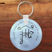 Sigil Art for Free and Letting Go Sleutelhanger (Voorkant)