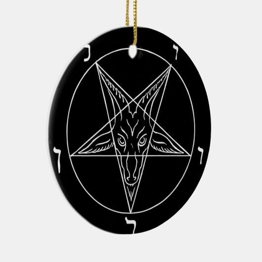 Sigil of Baphomet Keramisch Ornament (Rechts)