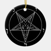 Sigil of Baphomet Keramisch Ornament (Voorkant)