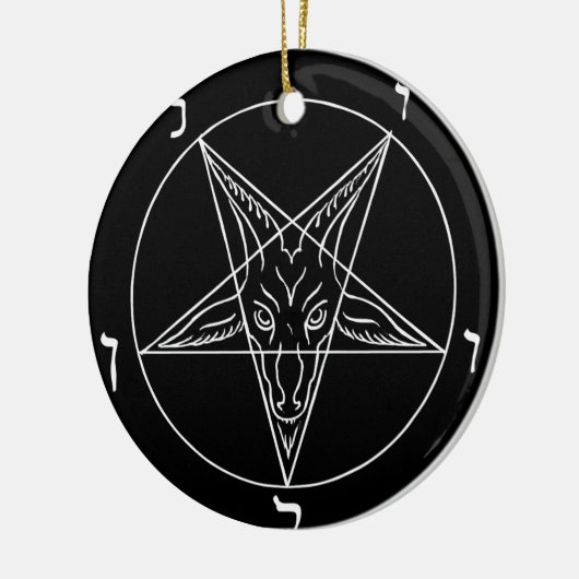 Sigil of Baphomet Keramisch Ornament (Links)