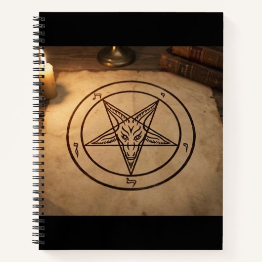 Sigil of Baphomet Notebook Notitieboek (Voorkant)