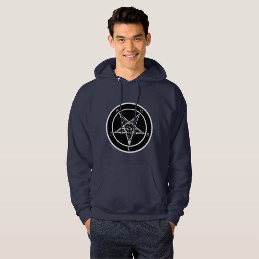 Sigil of Baphomet , Satan Hoodie (Voorkant volledig)
