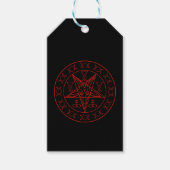 Sigil of Baphomet triple moon and sigil of lucifer Cadeaulabel (Voorkant)