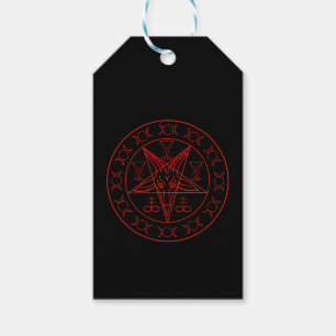 Sigil of Baphomet triple moon and sigil of lucifer Cadeaulabel
