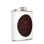 Sigil of Baphomet triple moon and sigil of lucifer Heupfles (Rechts)