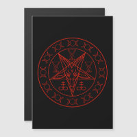 Sigil of Baphomet triple moon and sigil of lucifer