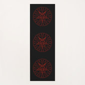 Sigil of Baphomet triple moon and sigil of lucifer Yogamat (Voorkant)