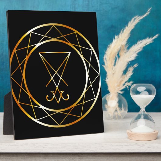 Sigil of Lucifer Fotoplaat (Zijkant)