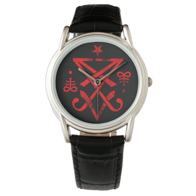 Sigil of Lucifer Horloge (Voorkant)